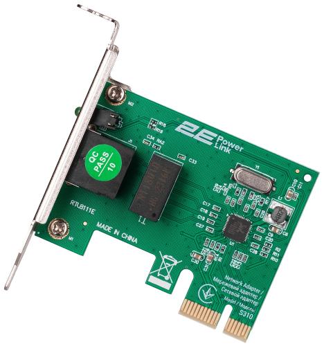 ⏩ Купить Сетевая карта PCI-E x1, 2E S310, 10/100/1000 Мбит/сек ...