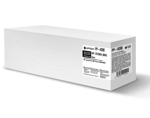 Картридж HP 80A (CF280A), Black, PrintPro (PP-H280)