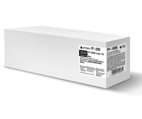 Картридж HP 85A (CE285A), Black, PrintPro (PP-H285)