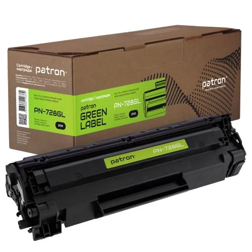 Картридж Canon 728, Black, Patron Green (PN-728GL)
