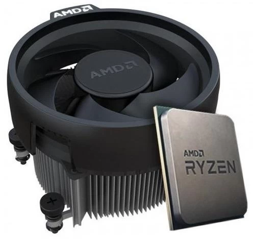 ⏩ Купить Процессор AMD (AM4) Ryzen 5 5500, Tray + Cooler, 6x3.6