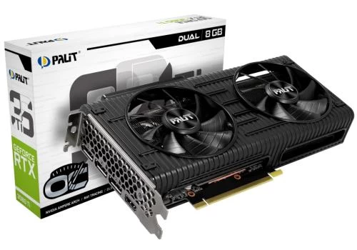 あ*も様 PALIT GeForce RTX3060Ti 8GB DUAL OC ⏩ Купить Видеокарта GeForce RTX 3060 Ti, Palit, Dual OC V1