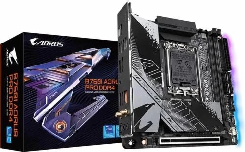 Материнська плата LGA1700, Gigabyte B760I AORUS PRO
