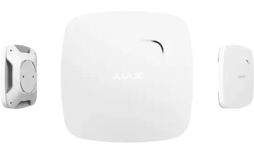 Бездротовий датчик диму, температури та чадного газу Ajax FireProtect Plus, White