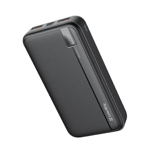 Універсальна мобільна батарея 20000 mAh, ColorWay, Black, 22.5 Вт (CW-PB200LPA4BK-PD)
