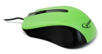 Миша Gembird MUS-101-G, оптика, Green USB