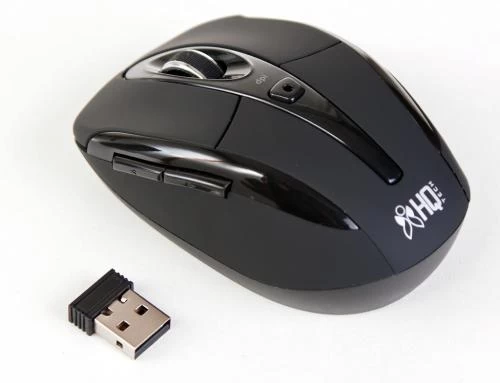 Миша HQ-Tech HQ-WMA8800 Wireless 2.4G, Gray, USB, Optical 800 1600DPI, Box