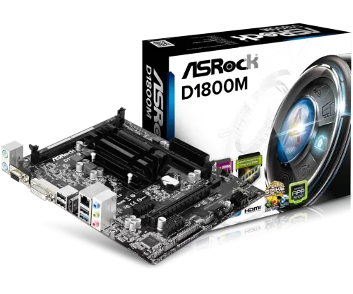 Мат.плата з процесором ASRock D1800M