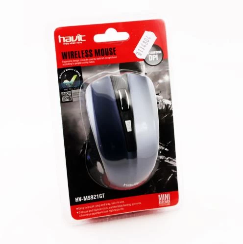 Мишка бездротова Havit HV-M921GT, Blue (6950676294286)