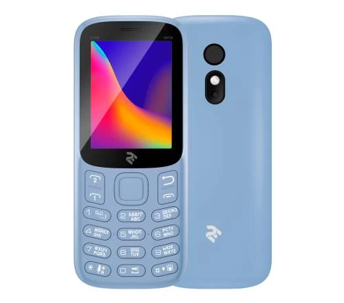 Мобільний телефон 2E E180 2019, Blue, Dual Sim (680576170040)