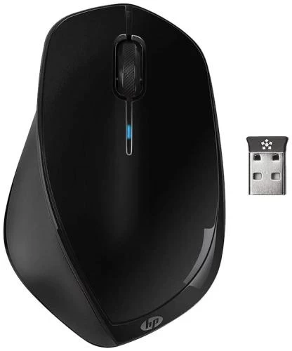Миша бездротова HP X4500, Black, USB, 1200 dpi, 2.4 ГГц, 3 кнопки, 2хAA (H2W26AA)