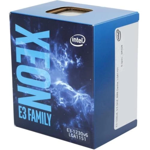 Процесор Intel Xeon (LGA1151) E3-1230 v6, Box, 4x3,5 GHz (BX80677E31230V6)