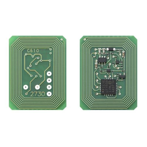 Чіп для OKI 44315307 44315323, Cyan, 6000 копій, Static Control (OKI610CP2-CEU)