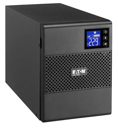 ДБЖ Eaton 5SC, Black, 750VA / 525 Вт, 6xC13, USB / RS232, LCD, 210x150x340 мм, 10.4 кг (5SC750i)