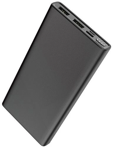 Універсальна мобільна батарея 10000 mAh, Hoco J55 Neoteric Mobile, Black