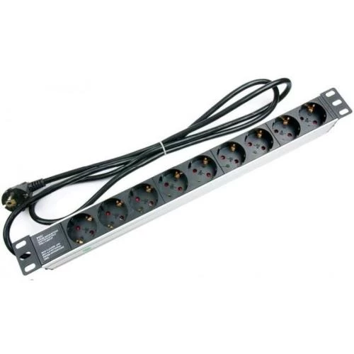 Мережевий фільтр Hypernet 19, 9 розеток, 16A (SPP9-E)
