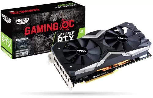 Відеокарта GeForce RTX 2060 SUPER, Inno3D, Gaming OC X2, 8Gb DDR6, 256-bit (N206S2-08D6X-17311165)