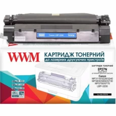 Картридж Canon EP-27, Black, WWM (EP27N)