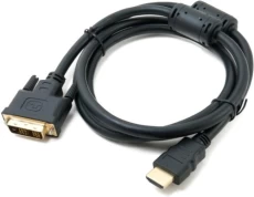 Кабель HDMI (M) - DVI-D (M, 24-pin), 1.8 м, Black, Atcom (3808)