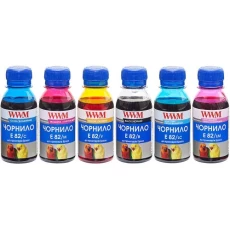 Комплект чернил WWM Epson E82/B, E82/C, E82/LC, E82/M, E82/LM, E82/Y, 6x100 мл (E82SET-2)