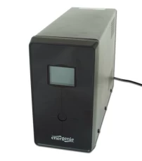 Джерело безперебійного живлення EnerGeni EG-UPS-034, LCD дисплей, USB, 1500 ВA, Black