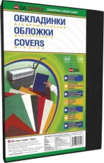 Обкладинки для брошурування D&A Art Delta Color, A4, 230 мкм, чорні, 100 шт (1220101021300)