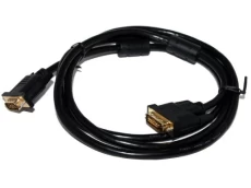 Кабель DVI-I (M) - VGA (M), 1.8 м, Black, Atcom (16143)