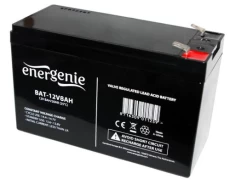 Акумуляторна батарея EnerGenie, 12V, 8 Агод, AGM, T2 (BAT-12V8AH)