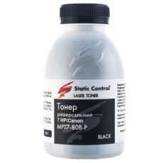 Тонер HP LJ P1005/1505/M1120/M1522, Canon LBP-3010/3100/3250, 80 г, Static Control (MPT7-80B-P)