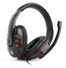 Наушники Gembird GHS-402, Black/Red
