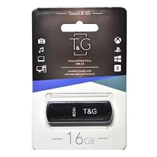 Флеш накопитель USB 16Gb T&G Classic TG011, Black, USB 2.0 (TG011-16GBBK)