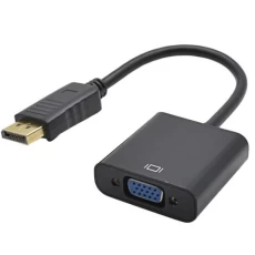 Переходник DisplayPort (M) - VGA (F), STLab, Black, 15 см (U-997)