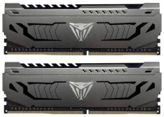 Память 8Gb x 2 (16Gb Kit) DDR4, 3200 MHz, Patriot Viper Steel, Gray (PVS416G320C6K)