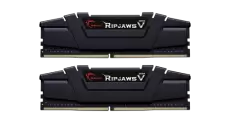 Память 16Gb x 2 (32Gb Kit) DDR4, 3600 MHz, G.Skill Ripjaws V, Black (F4-3600C18D-32GVK)