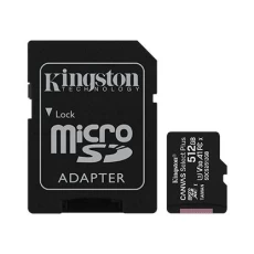 Карта памяти microSDXC, 512Gb, Kingston Canvas Select Plus, SD адаптер (SDCS2/512GB)