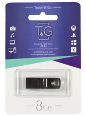 Флеш накопитель USB 8Gb T&G Metal TG117, Black, USB 2.0 (TG117BK-8G)