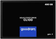 Твердотільний накопичувач SSD 480Gb, Goodram CL100 (Gen.3), SATA3, 2.5" (SSDPR-CL100-480-G3)