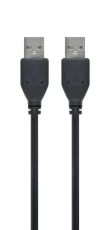 Кабель USB 2.0 AM - USB AM, 1.8 м, Black, Cablexpert (CCP-USB2-AMAM-6)