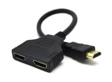 Разветвитель HDMI сигнала, Cablexpert DSP-2PH4-04, Black, на 2 порта HDMI V1.4, пассивный