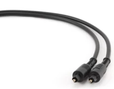 Кабель оптический звуковой Toslink, JIS F05 (M) - JIS F05 (M), 1 м, Black, Cablexpert (CC-OPT-1M)