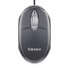 Миша Gemix GM105, Black, USB (GM105BK)