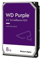 Жесткий диск 3.5" 8Tb Western Digital Purple, SATA3, 128 Мб, 5640 об/мин (WD84PURZ)