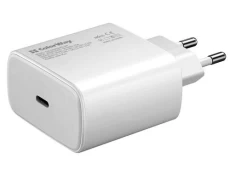 Мережевий зарядний пристрій ColorWay, White, 1xUSB-C, 3A, 45W (CW-CHS034PD-WT)