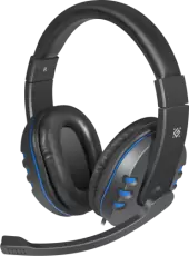 Наушники Defender Warhead G-160, Black/Blue (64118)