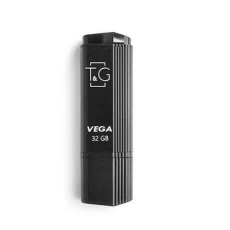 Флеш накопитель USB 32Gb T&G Vega TG121, Black, USB 2.0 (TG121-32GBBK)