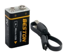 Акумулятор CR-9V, 1000 mAh, Beston (9VM-10CV), Blister (AAB1852)