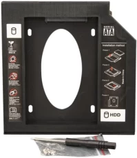 Шасі для ноутбука Frime SATA 2.5" 12.7мм Black (FHDC127P)