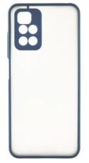 Накладка силиконовая для смартфона Xiaomi Redmi 10, Gingle Matte Case (strong) Dark Blue