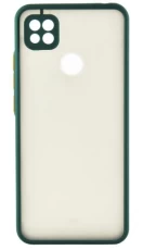 Накладка силиконовая для смартфона Xiaomi Redmi 9C, Gingle Matte Case (strong) Dark Green