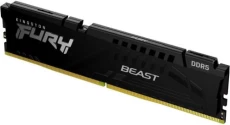 Память 16Gb DDR5, 5200 MHz, Kingston Fury Beast, Black (KF552C40BB-16)